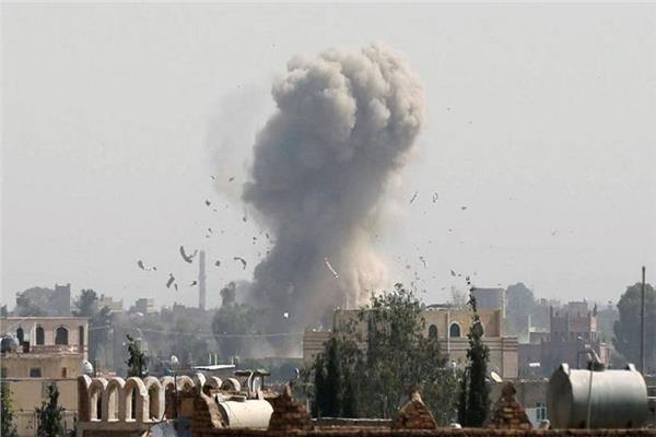 قصف للحوثيين بمحافظة مأرب 