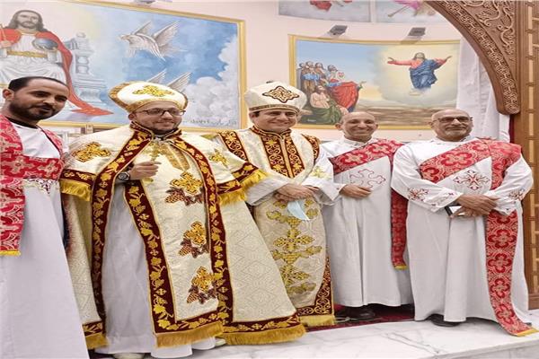 احتفال كنائس الإيبارشية البطريركية بالقاهرة والدلتا بعيد الصعود المجيد