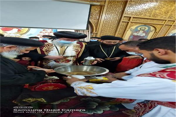 مطرانية شرق المنيا تحتفل بعيد القديس أباهور بديره الأثري بسوادة