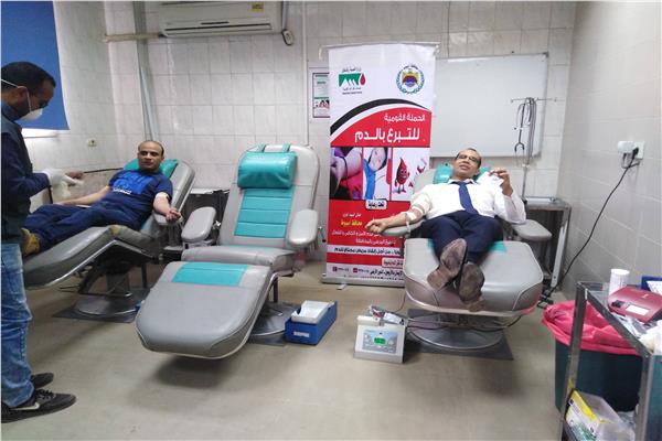  إنطلاق حملة التبرع بالدم بجميع مراكز الشباب بمحافظة أسيوط 
