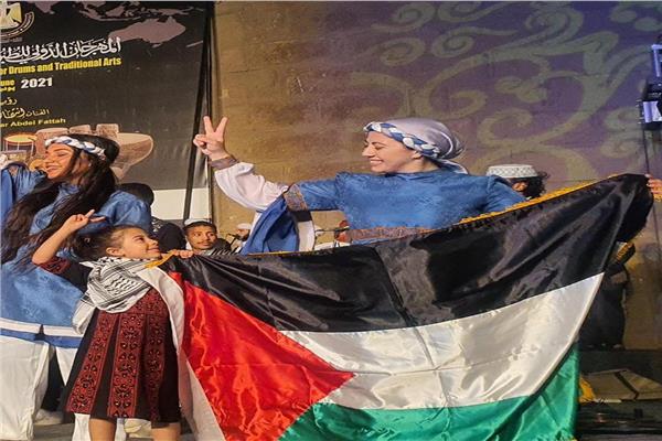 فلسطين تشارك في المهرجان الدولي للفنون التراثية بمصر