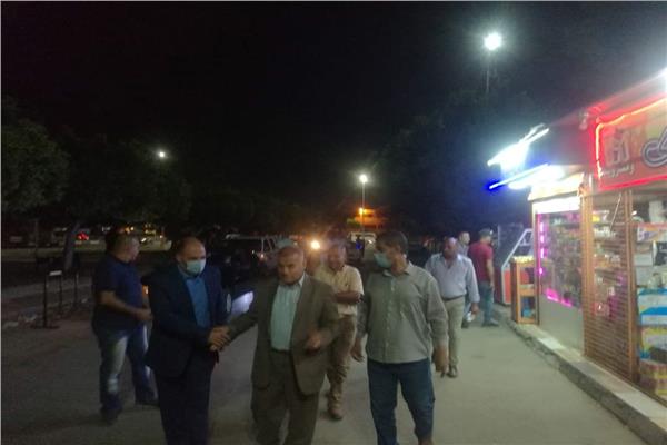  سكرتير عام محافظة الإسماعيلية يترأس حمله لإعادة الانضباط للشارع  
