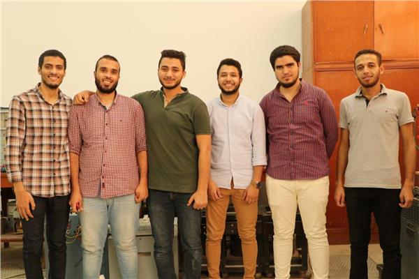 فوز هندسة اسيوط  بالمركز الأول  في مسابقة جامعة أبوظبى  لبحوث طلبة الجامعات للشرق الاوسط 