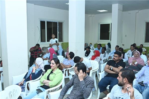 جلسه تعارف للمشاركين قبل انطلاق فعاليات القمة الشبابية الثانية لمراكز شباب مصر