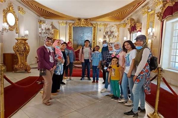 متحف قصر محمد علي يستقبل مجموعة من الأطفال لزيادة الوعي الأثري