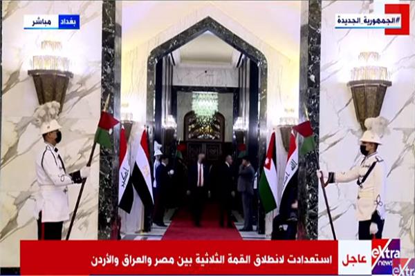 القمة المصرية العراقية الأردنية