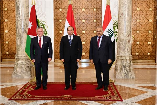  القمة الثلاثية المصرية العراقية الأردنية