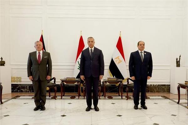 رؤساء مصر والعراق والأردن 