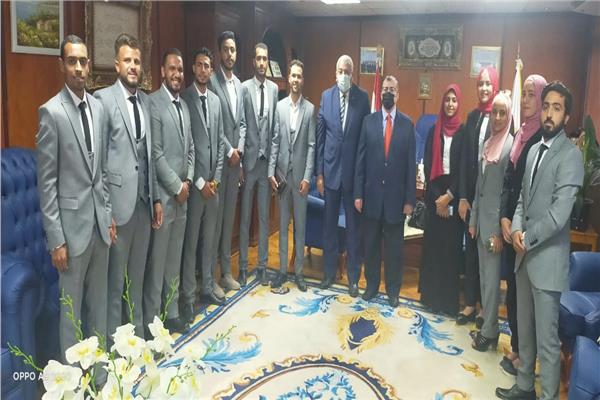  تنصيب اتحاد طلاب جامعة مدينة السادات 
