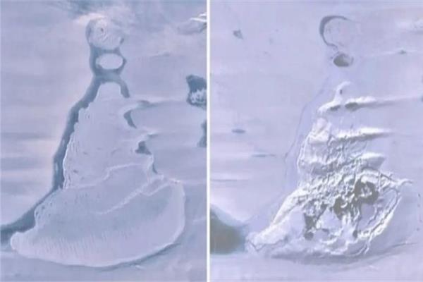 سر اختفاء بحيرة عملاقة في القطب الجنوبي