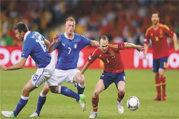 إيطاليا تسعى للثأر من إسبانيا ردا على الهزيمة برباعية فى نهائى ٢٠١٢
