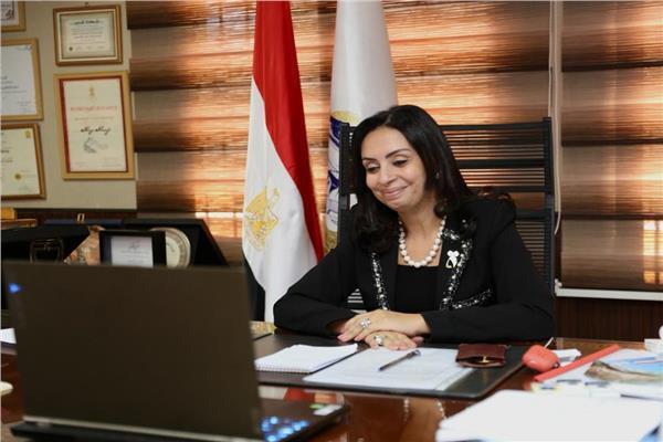 الدكتورة مايا مرسى رئيس المجلس القومى للمرأة 