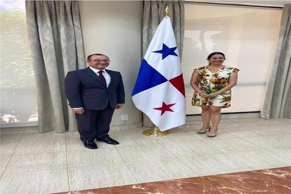 السفير المصري لدى جمهورية بنما يلتقي نائبة وزيرة الخارجية البنمية