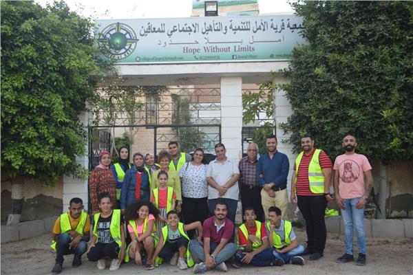 مشروع "معاً من أجل تنمية مصر" يبادر بتركيب وحدة استزراع سمكى بالعجمي