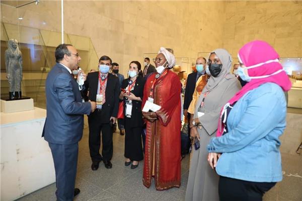 متحف الحضارة يستقبل مشاهير الوطن العربي 