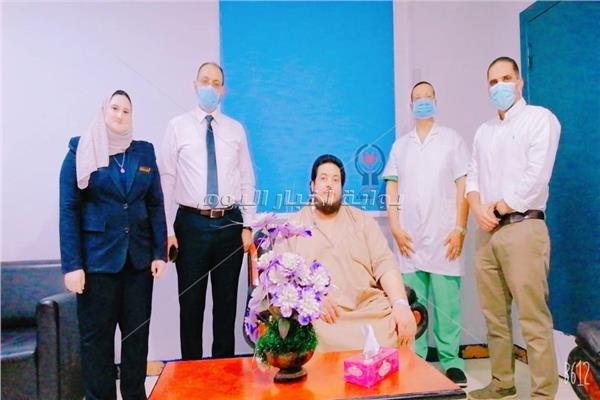 مستشفى دار الشفاء بالعباسية يحتفلوا بمريض السمنة