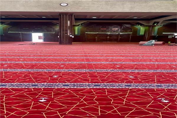  الشؤون الإسلامية السعودية تنهي مشروع فرش مسجد التنعيم بالسجاد الفاخر تزامنا مع بدء موسم الحج 