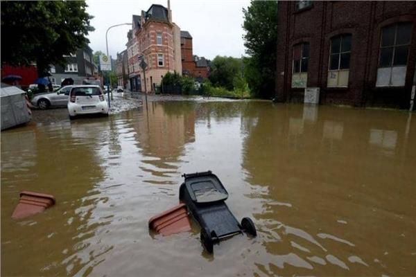 فيضانات عارمة تغرق شوارع ألمانيا