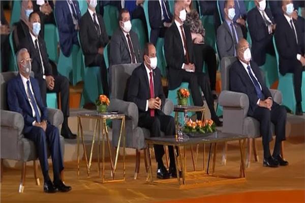الرئيس عبد الفتاح السيسي خلال مؤتمر حياة كريمة