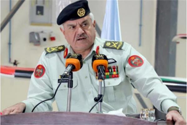 رئيس هيئة الأركان المشتركة الأردنية اللواء الركن يوسف أحمد الحنيطي