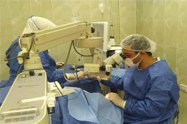 إجراء 45 عملية جراحية بمستشفى الرمد في دمنهور 