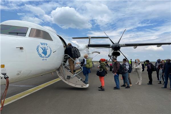 برنامج الأغذية العالمي يرسل أول رحلة جوية إنسانية إلى تيجراي
