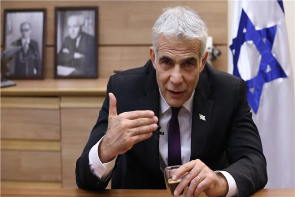 يائير لابيد وزير خارجية إسرائيل 