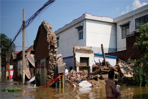 ضحايا الفيضانات في مقاطعة خنان وسط الصين