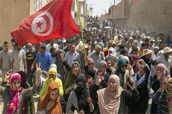 احتجاجات تونس