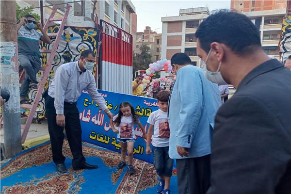 إطلاق اسم العقيد محمد ابراهيم فضل الله شامة على مدرسة صلاح الدين المحلة