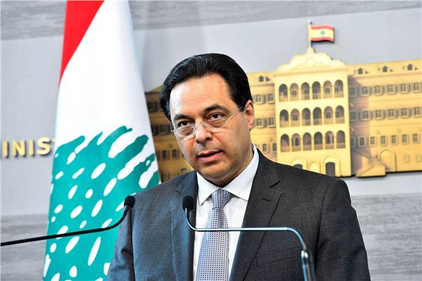 رئيس حكومة تصريف الأعمال اللبنانية الدكتور حسان دياب