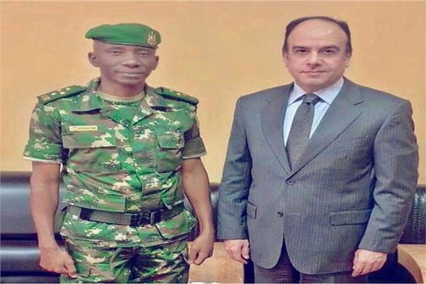 قائد الجيش البوروندي يستقبل السفير المصري في بوجمبورا.