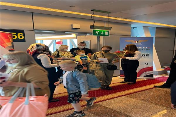وصول رحلات مصر للطيران القادمة من روسيا