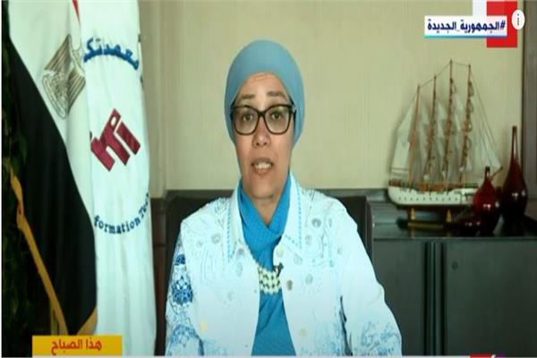 الدكتورة هبة صالح  - صورة من البرنامج