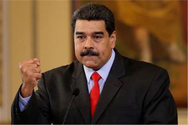 الرئيس الفنزويلى  نيكولاس مادورو  