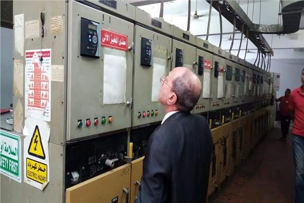 رئيس القناة لتوزيع الكهرباء  يتفقد هندسات وشبكات قطاع شمال الإسماعيلية 