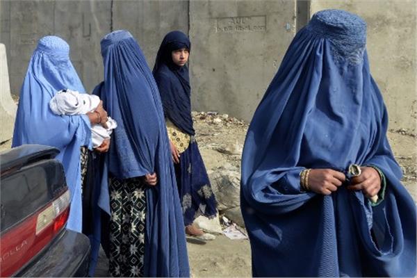 المرأة في طالبان - صورة أرشيفية