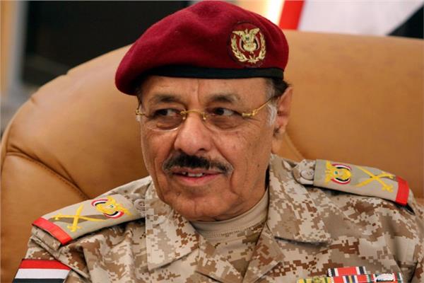  نائب الرئيس اليمني الفريق الركن علي محسن صالح
