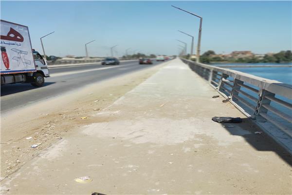  فتح كوبري النيل بكفرالزيات بالغربية على الطريق الزراعي السريع مصر إسكندرية بعد ترميمه 