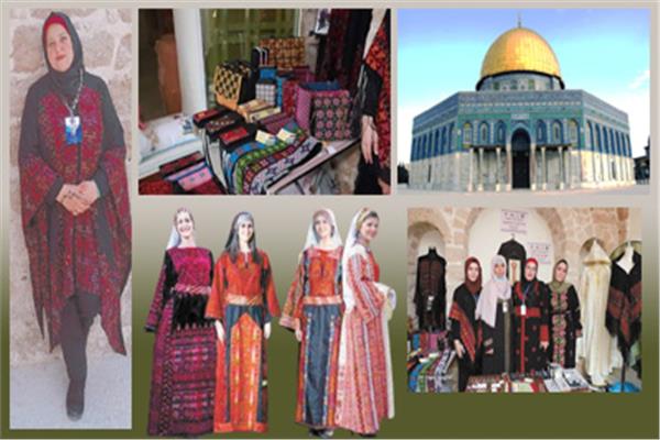الثوب الفلسطينى فى ورش التراث