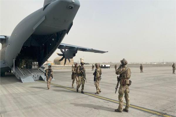 إجلاء الألمان من مطار كابول 