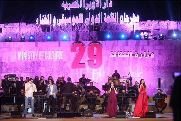 مهرجان قلعة صلاح الدين الدولى للموسيقى والغناء فى دورته 29