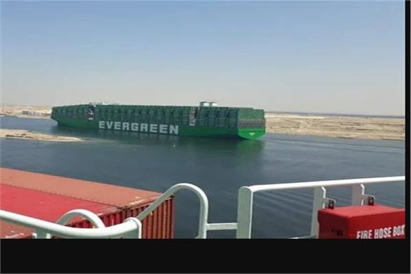  من أكبر سفن الحاويات في العالم سفينة الحاويات «Ever Ace» عبرت قناة السويس اليوم