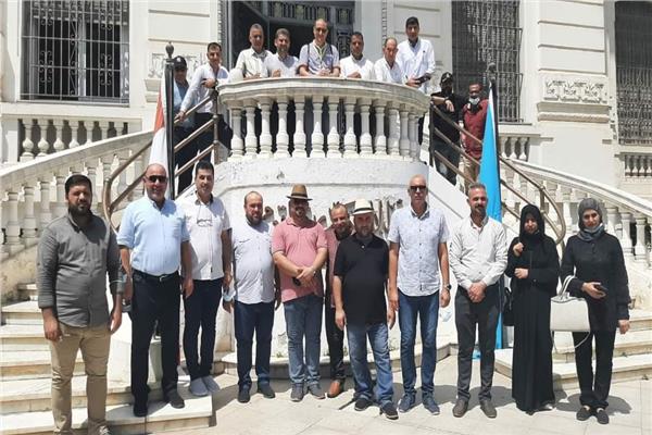 متحف الإسكندرية يستقبل وفد عراقي