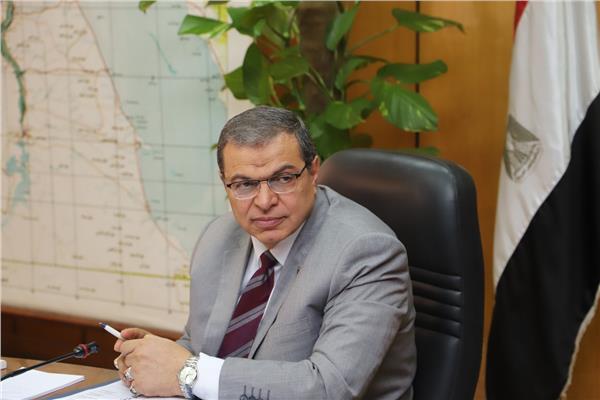 وزير القوى العاملة ، محمد سعفان