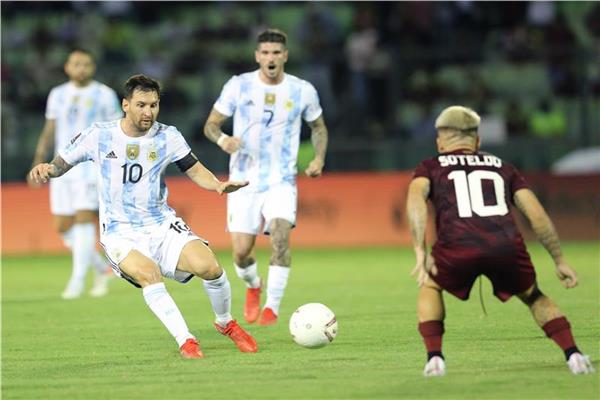 مباراة الأرجنتين وفنزويلا 