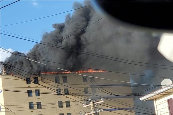 حريق مستشفي سان جون بنيويورك