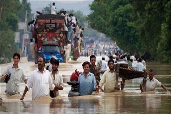 الأمطار في باكستان - صورة أرشيفية