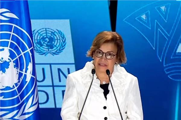 الدكتورة رندا أبو الحسن ممثل مقيم لبرنامج الأمم المتحدة الانمائي في مصر