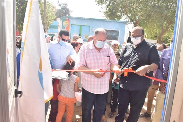افتتاح  أول مركز خدمات مجتمعية بقرية الشامية